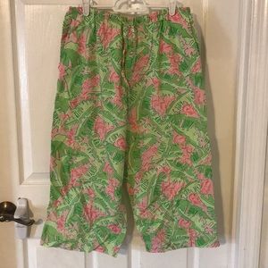 Vintage Lilly Pulitzer Musical Monkey Pants